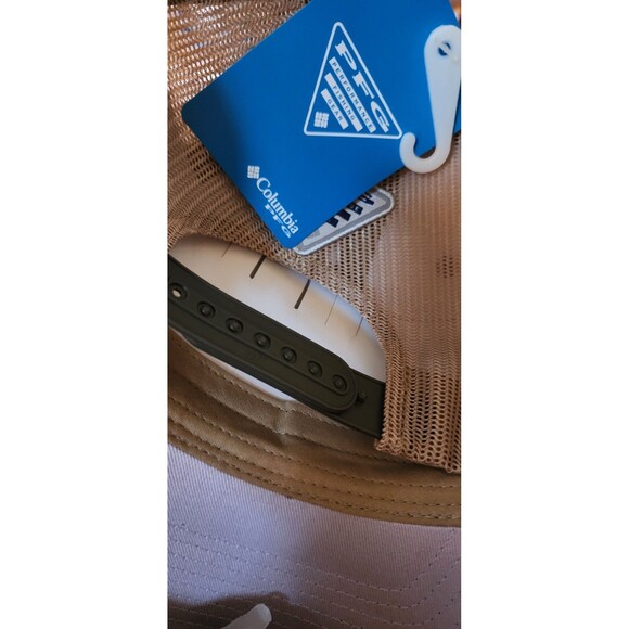 Columbia PFG Patch Heron Embroidered Fishing Women's Mesh Snapback NWT New - Picture 4 of 5